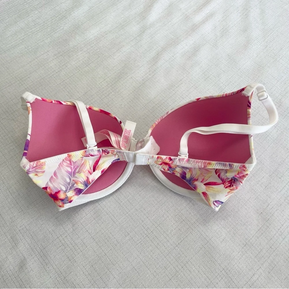 PINK By Victoria's Secret Floral Everyday Lightly Lined Bra In Floral Fun, 32D